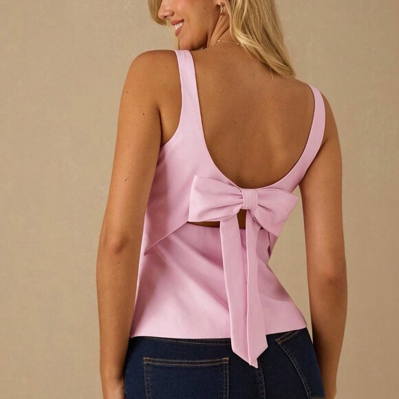 Pink Chic Women's Velvet Camisole - Picture 2 of 7